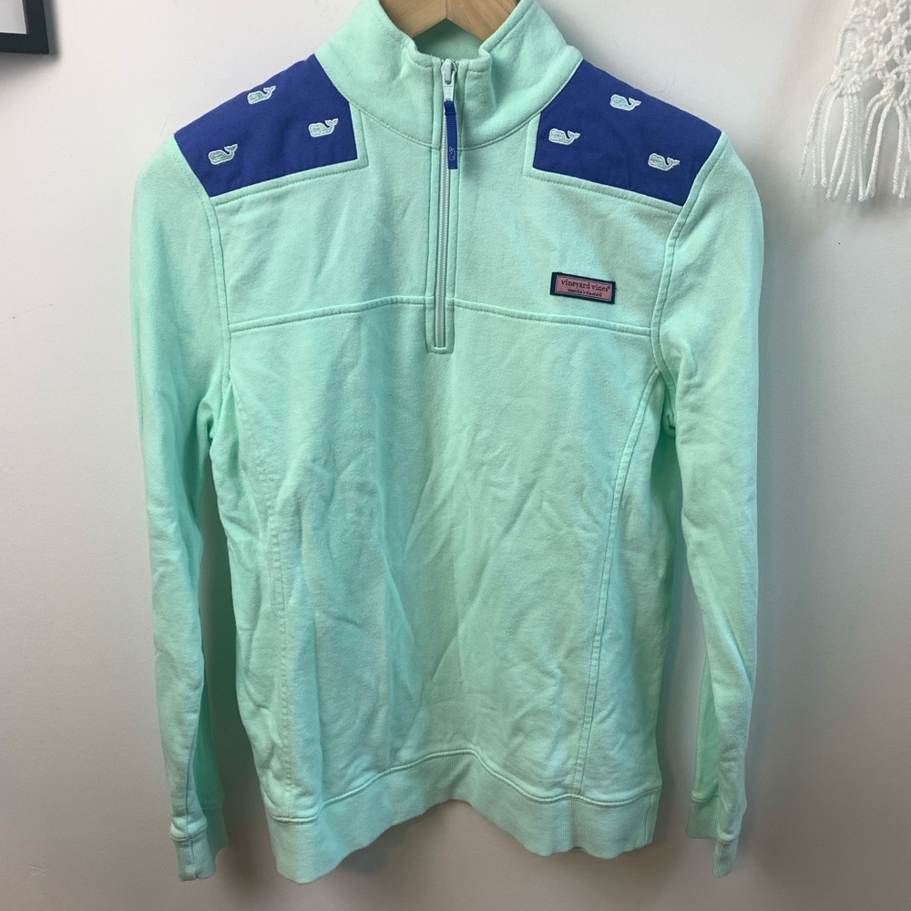 Vineyard Vines Women’s S Mint Blue Shep Jacket